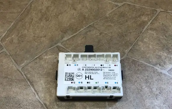 Mercedes-Benz S C217 Door control unit/module A2229002012