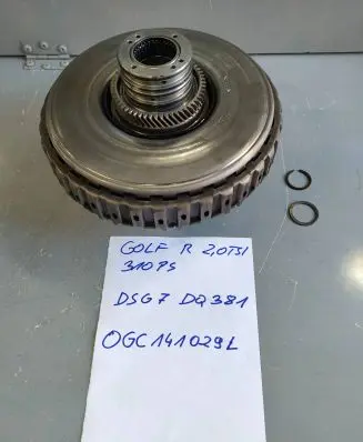 Volkswagen Golf VII Clutch set kit 0GC141029L DSG-7 DQ381