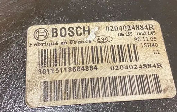 Peugeot 307 Brake booster 0204024884R