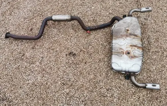 Volvo V50 Double Muffler 221217