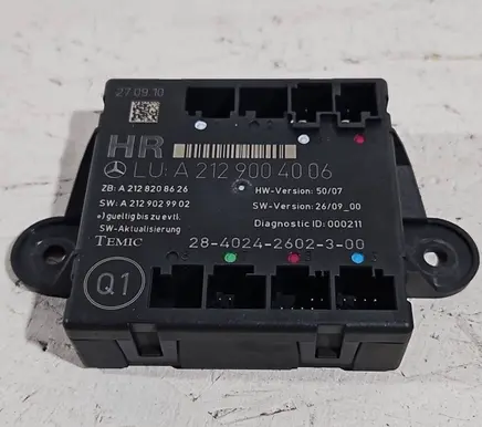 Mercedes-Benz C W204 Door control unit/module A2129004006