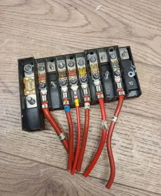 Volkswagen PASSAT B6 Positive wiring loom 586440 7h69709ff Ff0658203