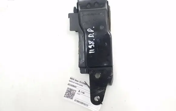 Engine bonnet/hood lock trim molding