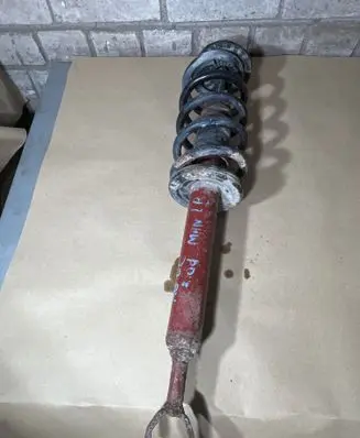 Audi A6 S6 C6 4F Front shock absorber with coil spring 67838