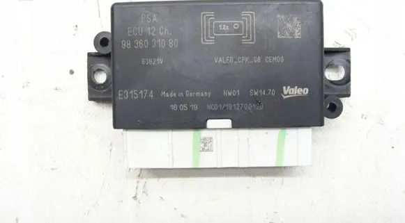 Citroen DS3 Parking PDC control unit/module 9836031080