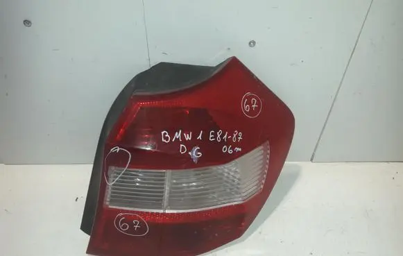 BMW 1 E81 E87 Rear/tail lights 301S380000