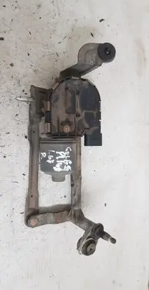 Front wiper linkage and motor