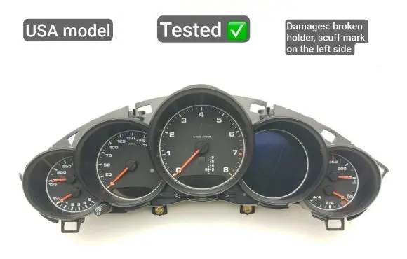 Porsche Panamera (970) Speedometer (instrument cluster) 97064114656