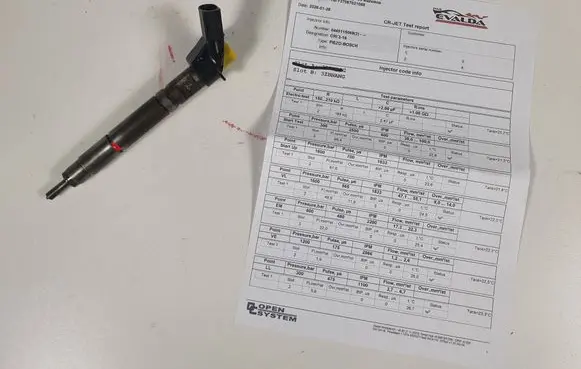 Mercedes-Benz Vito Viano W639 Fuel injector 0445115069