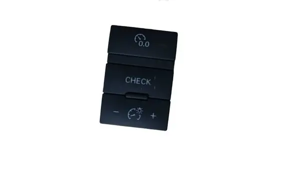 Panel lighting control switch
