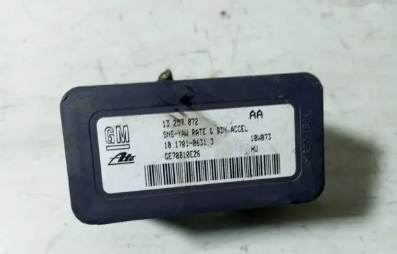 Opel Zafira B ESP acceleration yaw rate sensor 13257072