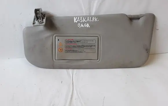 Nissan Qashqai Sun visor NOCODE