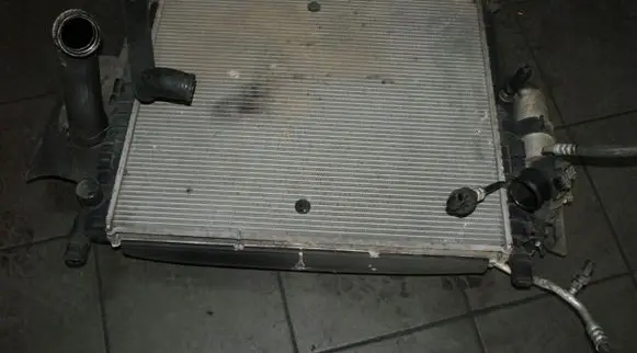 Mercedes-Benz ML W163 Radiator set 