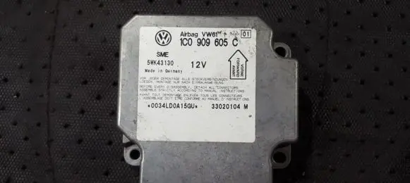 Volkswagen PASSAT B5.5 Airbag control unit/module 1c0909605c 5wk43130