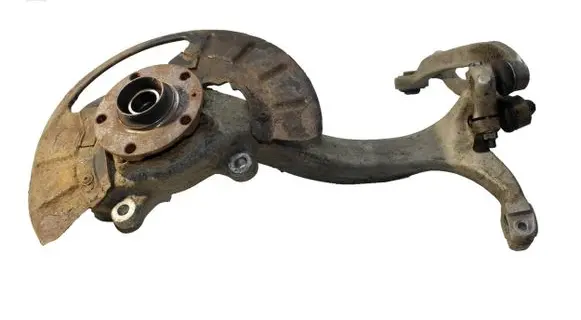 Volkswagen Phaeton Front wheel hub spindle knuckle 4E0257 4E0257J