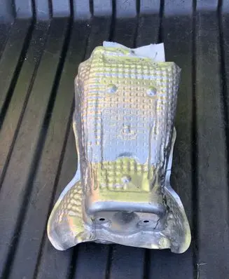 Heat shield in engine bay