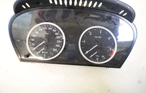BMW 5 E60 E61 Speedometer (instrument cluster) 62116983153 110.080.213