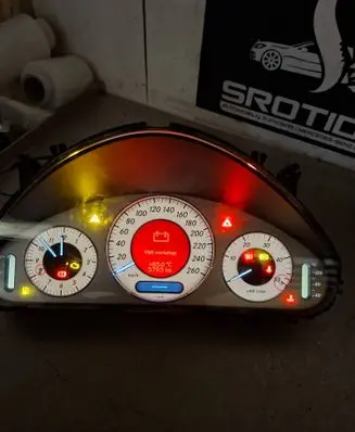 Mercedes-Benz E W211 Speedometer (instrument cluster) 110080292 A2115402548