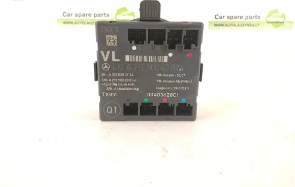 Mercedes-Benz E W212 Door control unit/module DALISID2401 A2129004202 2129004202