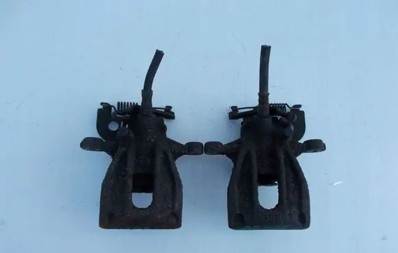 Ford Mondeo Mk III Rear brake caliper zaciskLPmk3