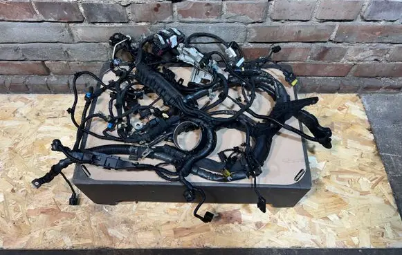 Engine installation wiring loom