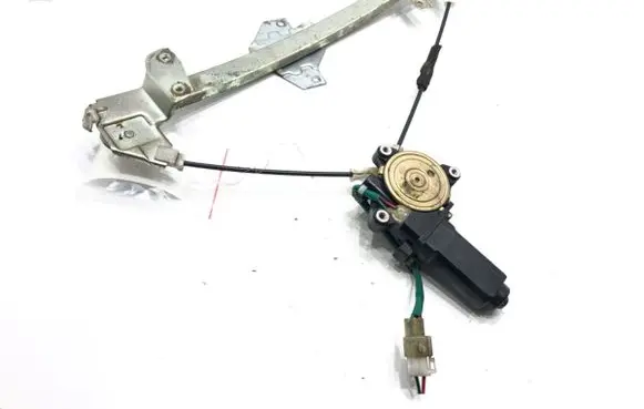 Front door window regulator with motor