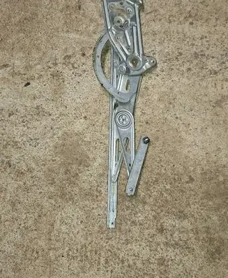 Renault Megane III Front door electric window regulator 807203154R