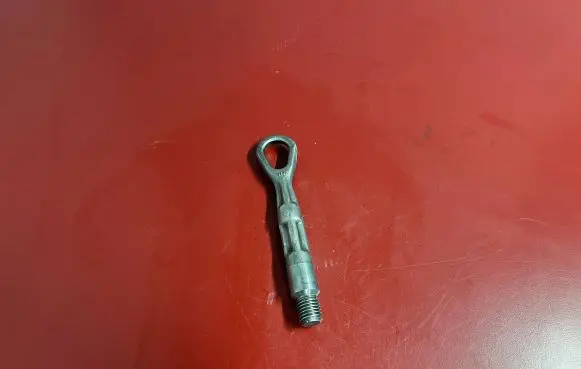 Towing hook eye