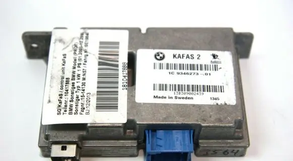 BMW 3 F30 F35 F31 Camera control unit module 66519346273 9346273