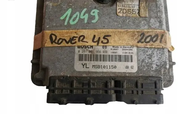 Rover 45 Engine ECU kit and lock set 0281001956- 0281001956 MSB101150