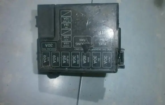 Mazda 323 Fuse box set 72543033