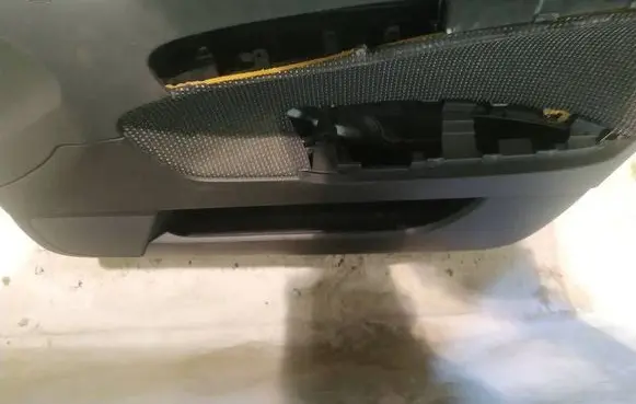 Front door card panel trim