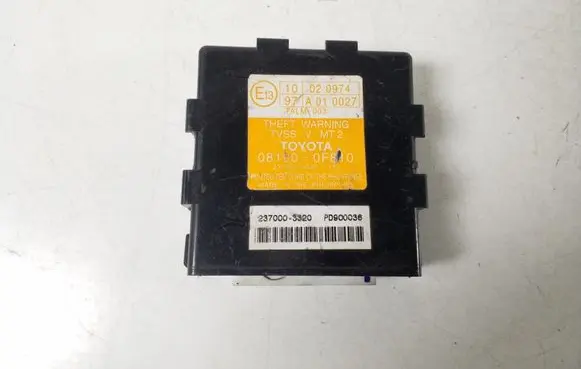 Toyota Corolla Verso AR10 Alarm control unit/module 08190-0F810