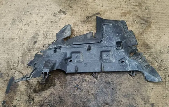 Citroen C6 Intercooler air guide/duct channel 9652189180