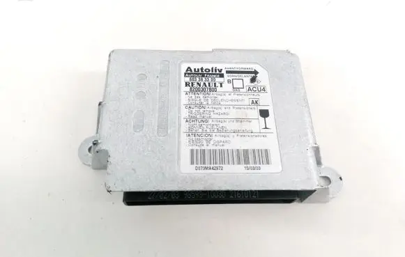 Renault Megane II Airbag control unit/module 8200307800 603383300