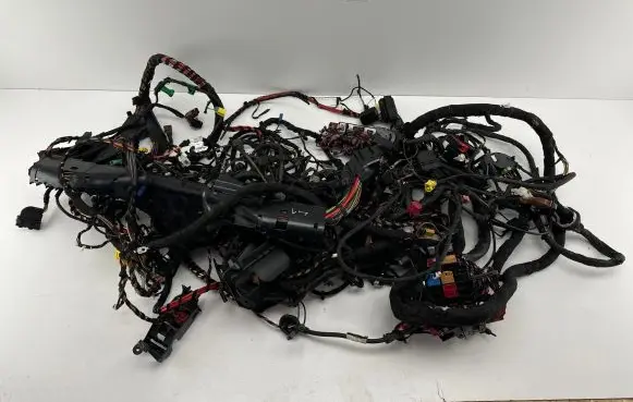 Engine installation wiring loom