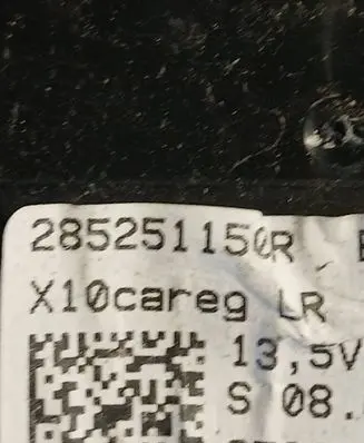 Renault Zoe Air conditioner control unit module 285251150R