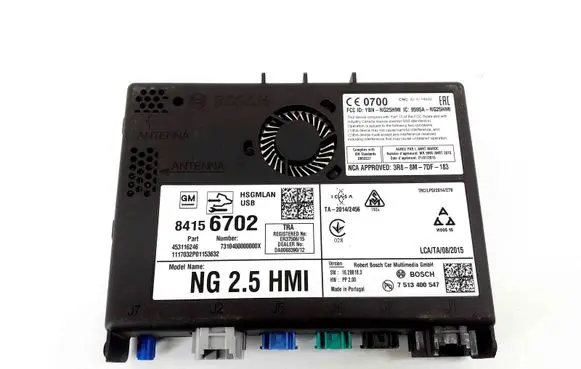 Opel Insignia A GPS navigation control unit/module 84156702