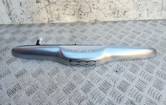 Fiat 500 Abarth Trunk door license plate light bar 