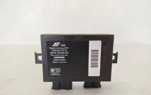 Ford Galaxy Immobilizer control unit/module 7M0953257Q 98VW19A366BB 5WK48080