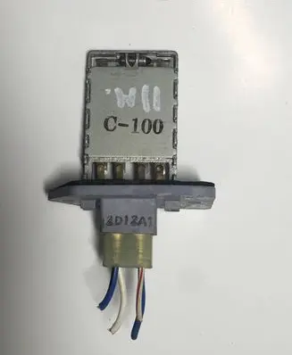 Opel Antara Heater blower motor/fan resistor 12D12A1 C100