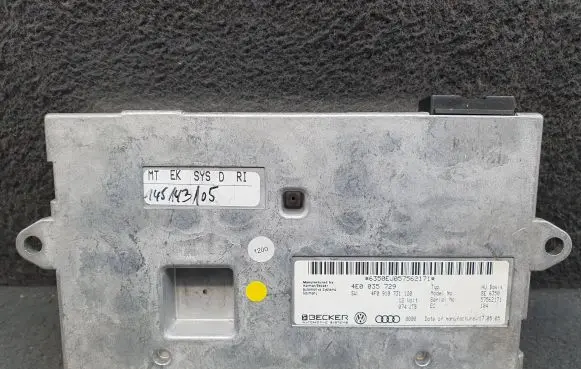 Audi A6 S6 C6 4F MMI control unit 4F0910731 4E0035729