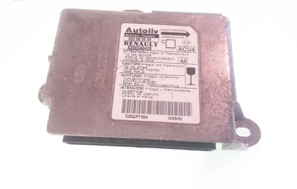 Renault Megane II Airbag control unit/module 8200340428 603989000