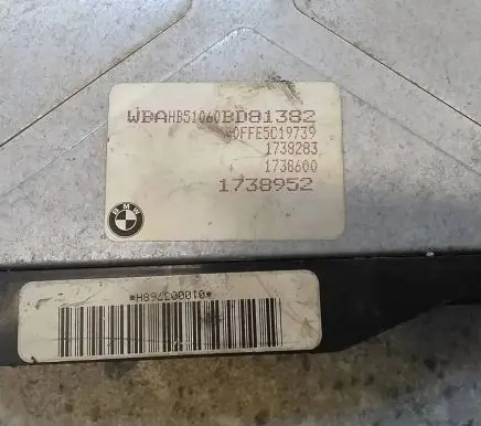 BMW 5 E34 Engine control unit/module 17386009 5WK9001