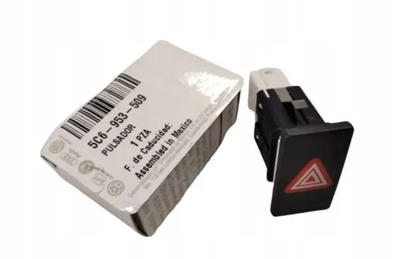 Volkswagen Jetta VI Hazard light switch 5C6953509