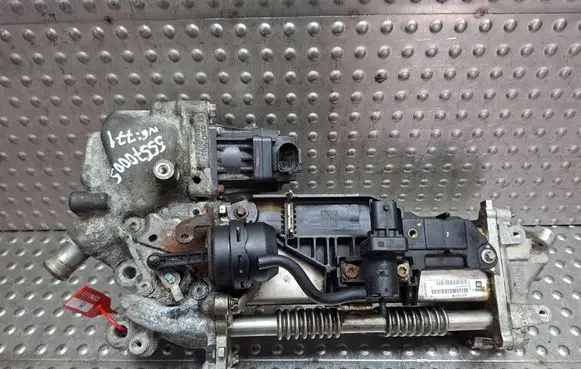 Opel Astra K EGR valve cooler S27624771 55570005