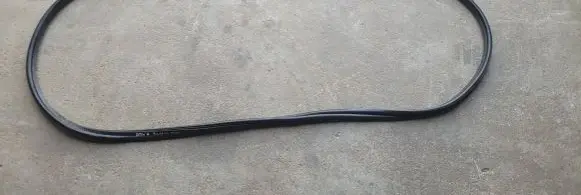 BMW 6 E63 E64 Loading door rubber seal (on body) 