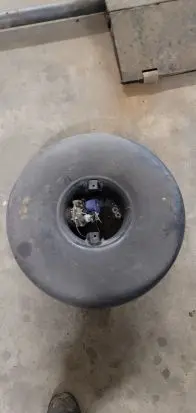 Toyota Corolla Verso E121 LP gas tank 
