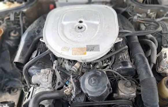 Mercedes-Benz S W126 Engine swap 117968