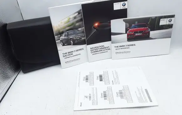 BMW 3 F30 F35 F31 User manual NOCODE